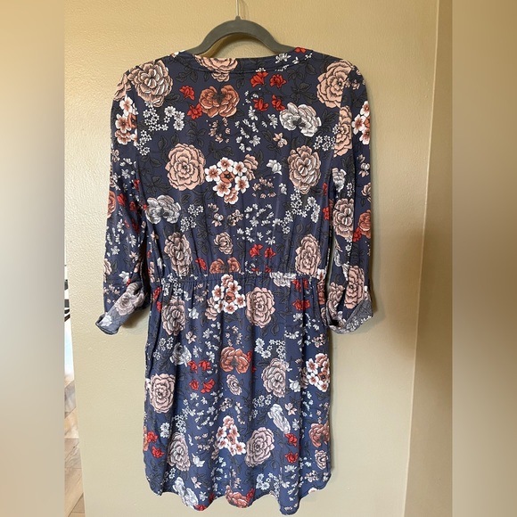 LOFT OUTLET Flower Print Short Dress - Picture 11 of 16